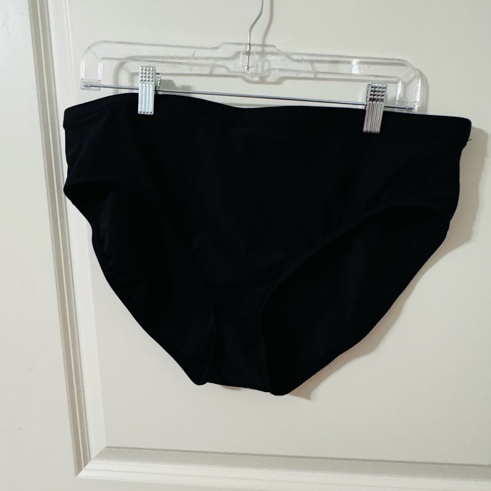 Aqua Green Classic Black Swimwear